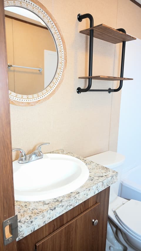 Primary bathroom at 31 blue water Drive, Cicero, IN