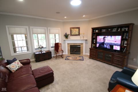 Living room at 10124 Basalt Court, Noblesville, IN