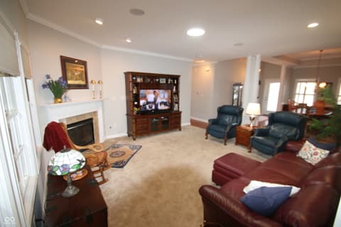 Living room at 10124 Basalt Court, Noblesville, IN