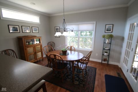 Dining room at 10124 Basalt Court, Noblesville, IN