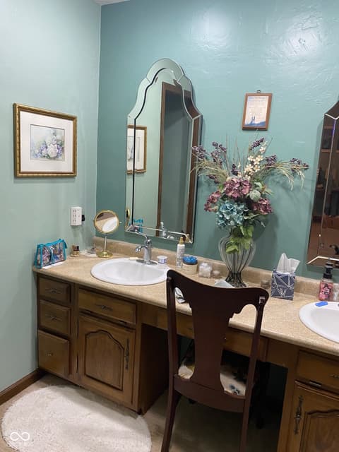 Bathroom at 8329 S 300 W, Pendleton, IN