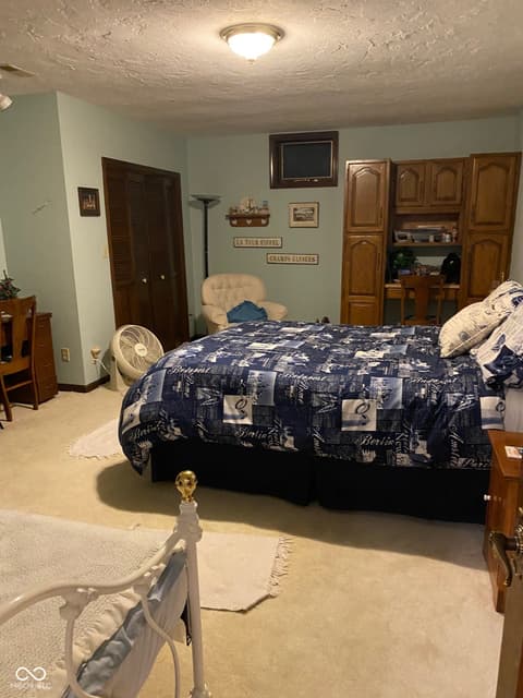 Bedroom at 8329 S 300 W, Pendleton, IN