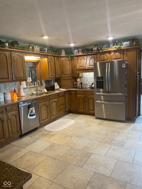 Kitchen at 8329 S 300 W, Pendleton, IN