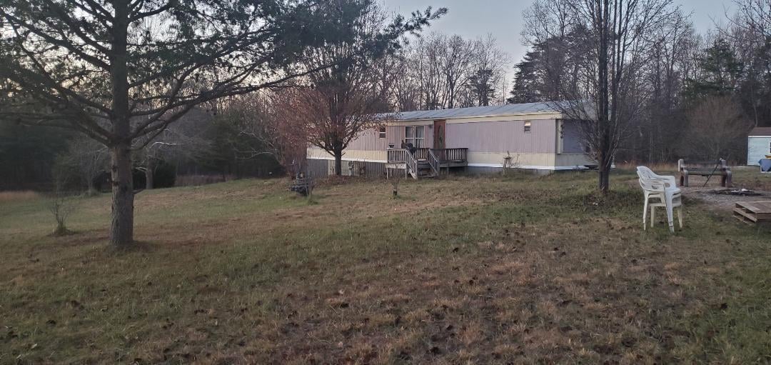 Front exterior at 1514 E Skyline Drive, Lexington, IN