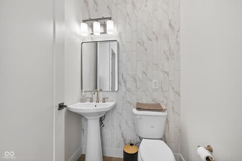 Bathroom at 1155 S Rangeline Road, Carmel, IN
