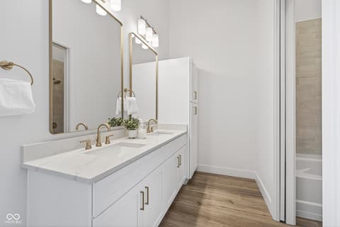 Primary bathroom at 1155 S Rangeline Road, Carmel, IN