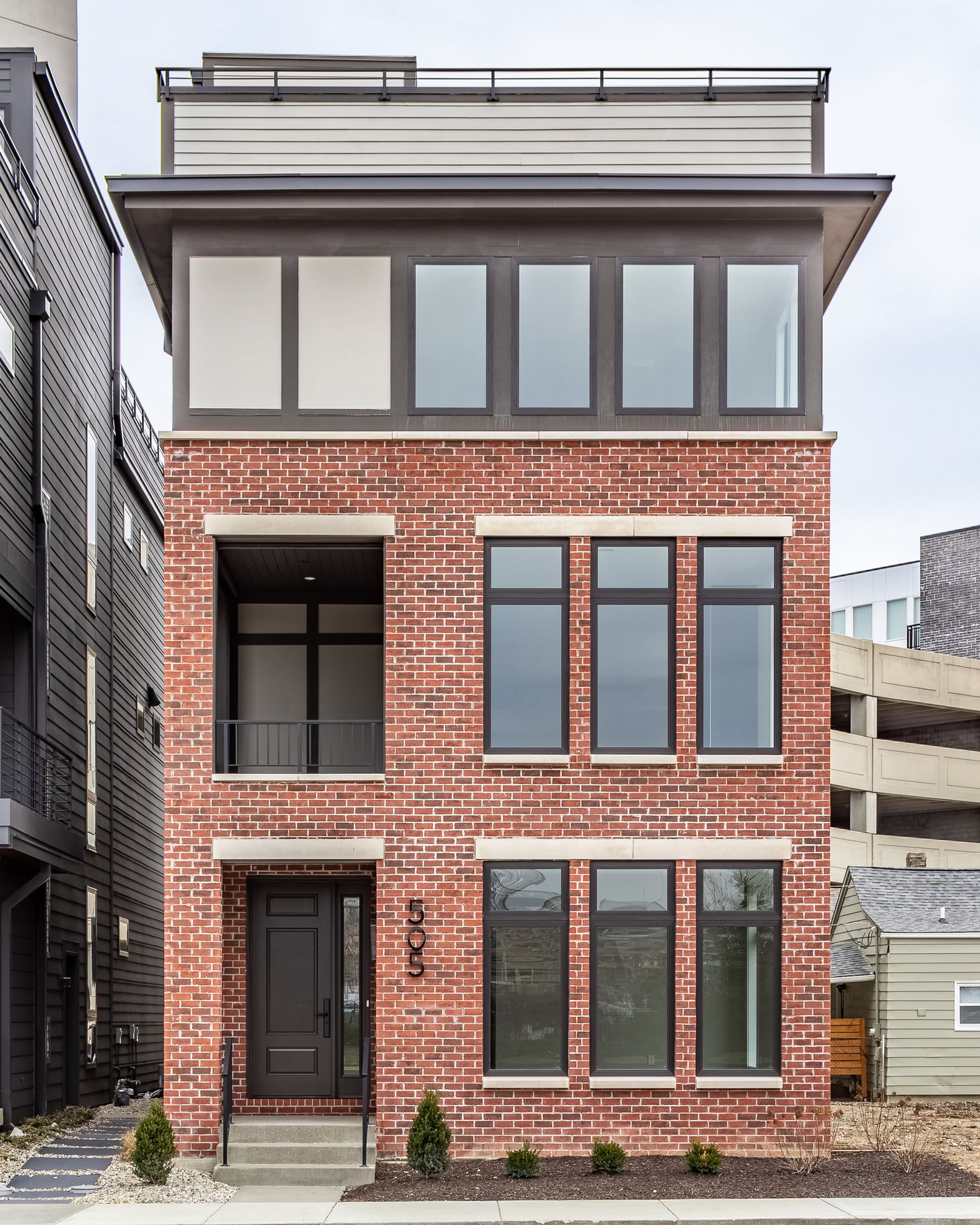 Front exterior at 505 S East Street, Indianapolis, IN