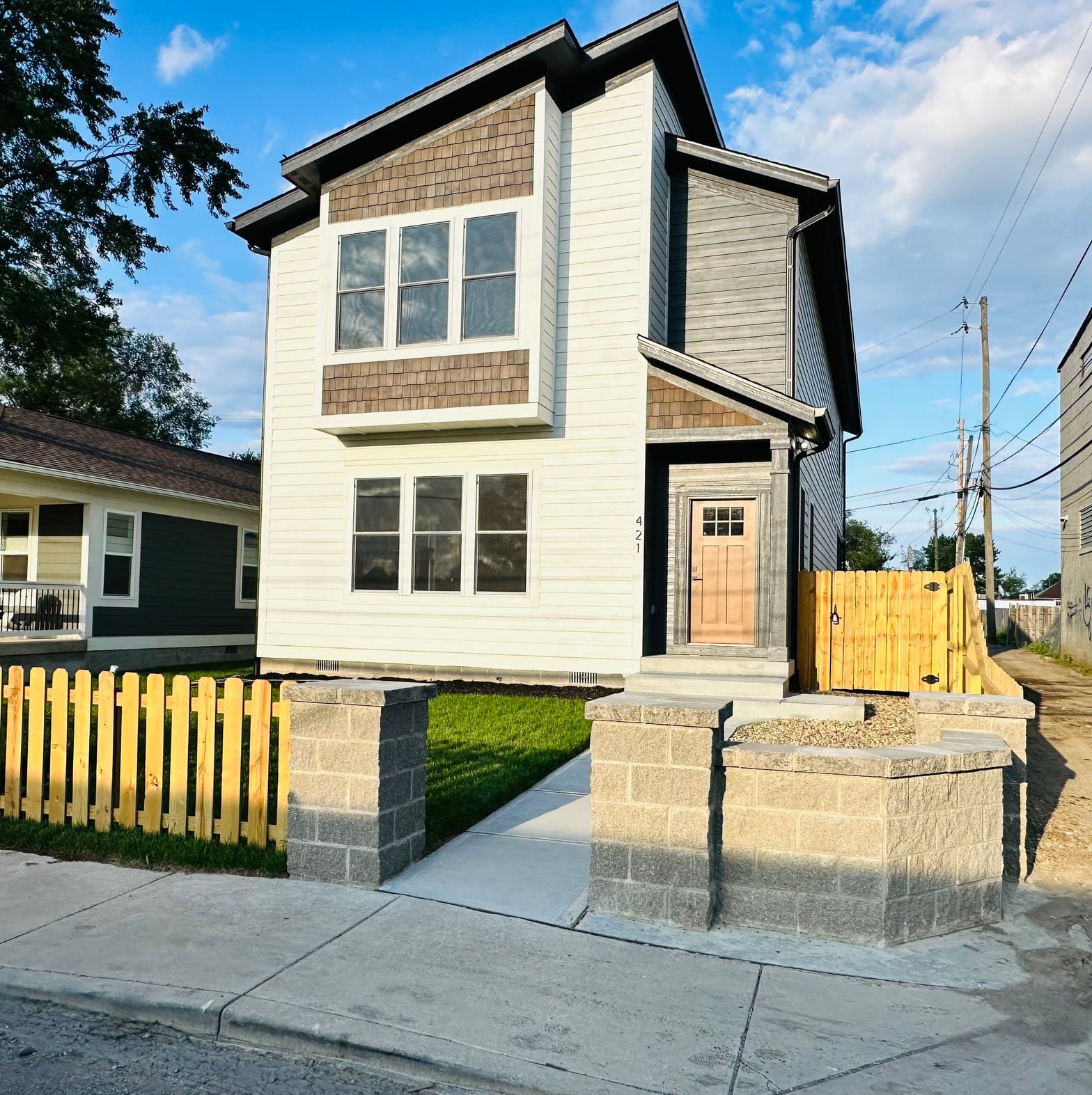 Front exterior at 421 S Randolph Street, Indianapolis, IN