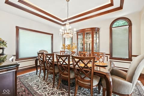 Dining room at 5300 W Autumn Springs Court, Muncie, IN