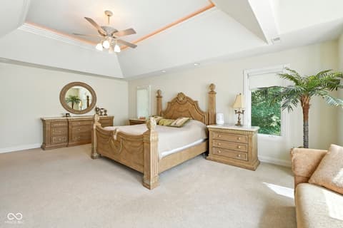 Bedroom at 5300 W Autumn Springs Court, Muncie, IN