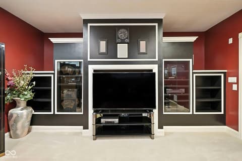Living room at 5300 W Autumn Springs Court, Muncie, IN