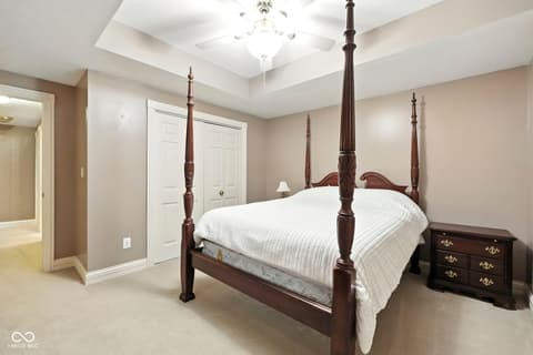 Bedroom at 5300 W Autumn Springs Court, Muncie, IN