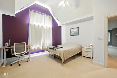 Bedroom at 5300 W Autumn Springs Court, Muncie, IN