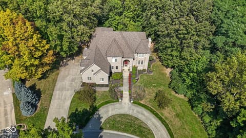 Aerial view at 5300 W Autumn Springs Court, Muncie, IN
