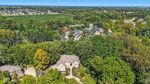 Aerial view at 5300 W Autumn Springs Court, Muncie, IN