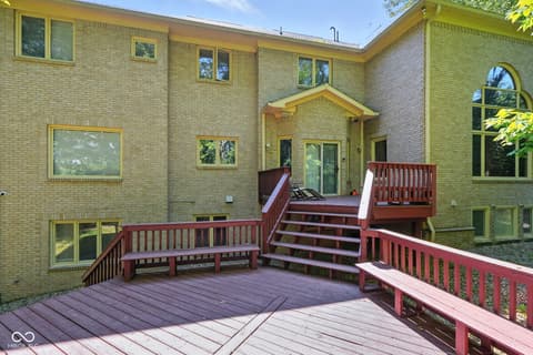 Outdoor living area at 5300 W Autumn Springs Court, Muncie, IN