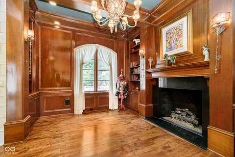Living room at 8358 Hidden Point Drive, Indianapolis, IN