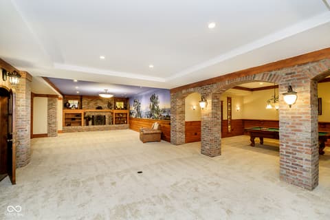 Basement at 8358 Hidden Point Drive, Indianapolis, IN