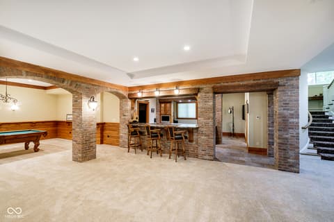 Basement at 8358 Hidden Point Drive, Indianapolis, IN