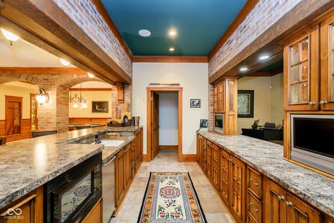 Kitchen at 8358 Hidden Point Drive, Indianapolis, IN
