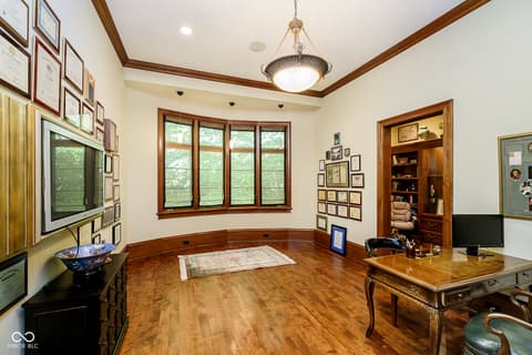 Home office at 8358 Hidden Point Drive, Indianapolis, IN