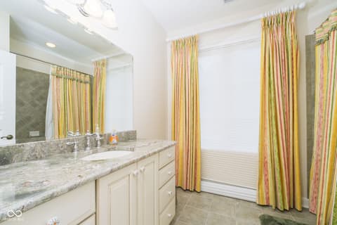 Primary bathroom at 8358 Hidden Point Drive, Indianapolis, IN