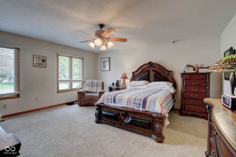 Primary bedroom at 303 Wellington Overlook, Noblesville, IN