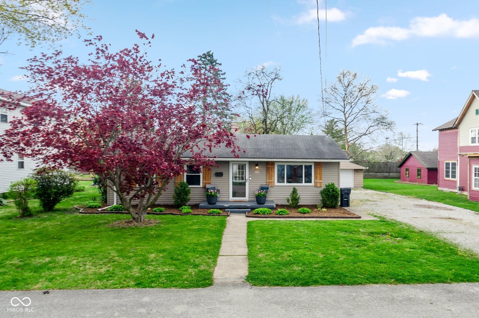 Front exterior at 525 Park Avenue, Greenwood, IN