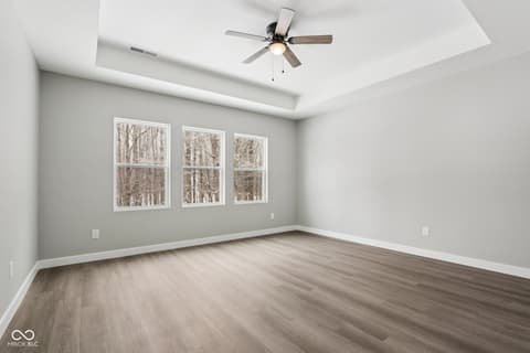 Primary bedroom at 1618 N Molala Trail, Greensburg, IN
