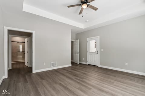 Primary bedroom at 1618 N Molala Trail, Greensburg, IN