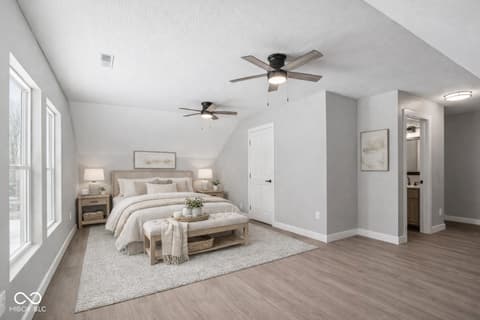 Bedroom at 1618 N Molala Trail, Greensburg, IN
