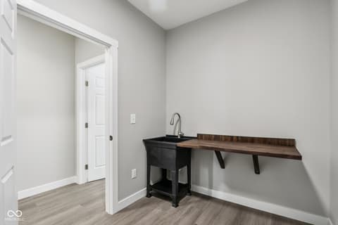 Laundry room at 1618 N Molala Trail, Greensburg, IN