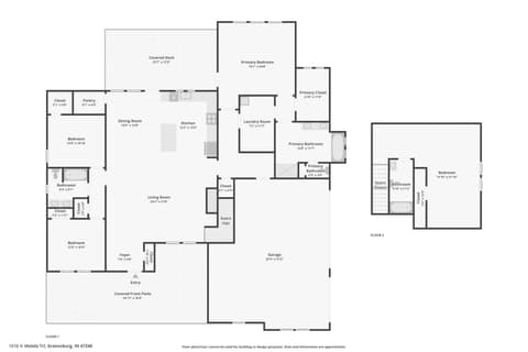 Floor Plan — 1618 N Molala Trail, Greensburg, IN