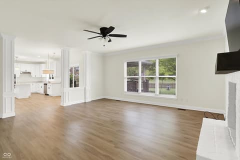 Living room at 794 Princeton Lane, Westfield, IN