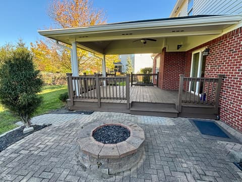 Yard at 794 Princeton Lane, Westfield, IN