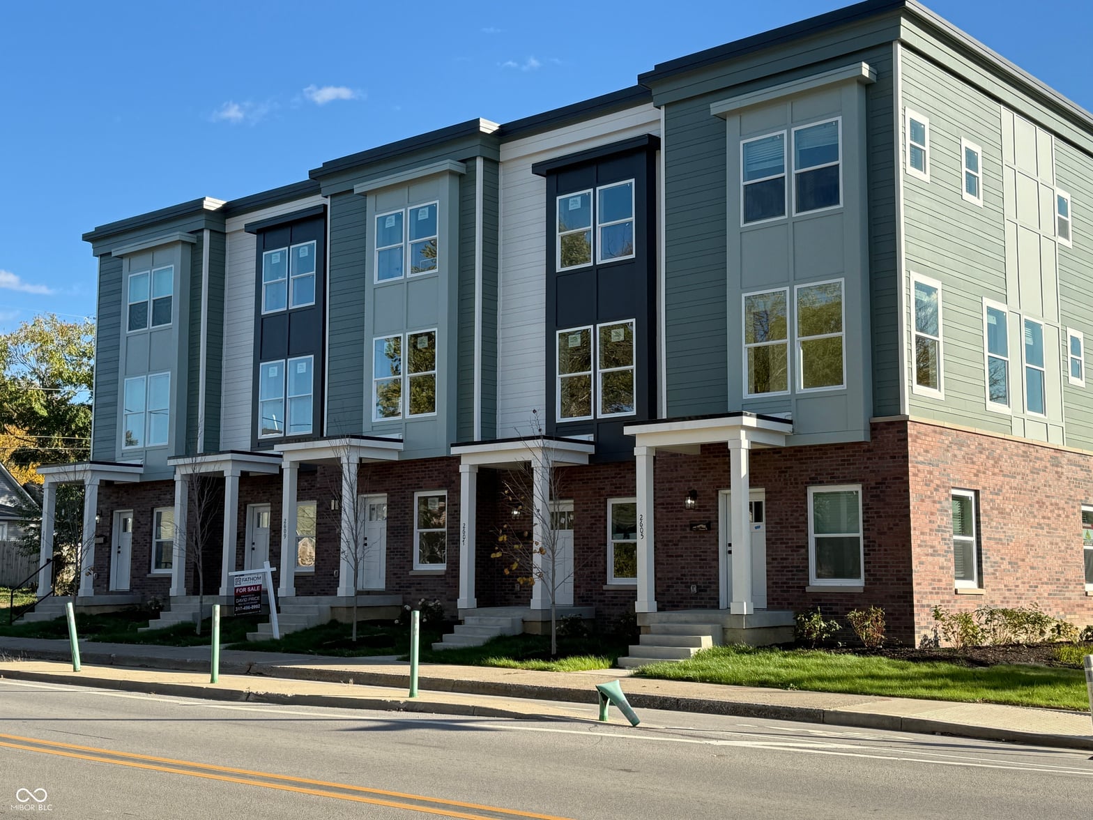 Front exterior at 2607 E New York Street, Indianapolis, IN