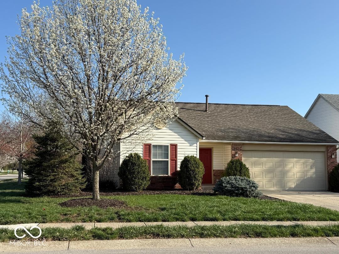 Front exterior at 8010 Philadelphia Drive, Fishers, IN