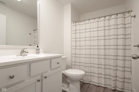 Bathroom at 1462 Coen Court, Columbus, IN