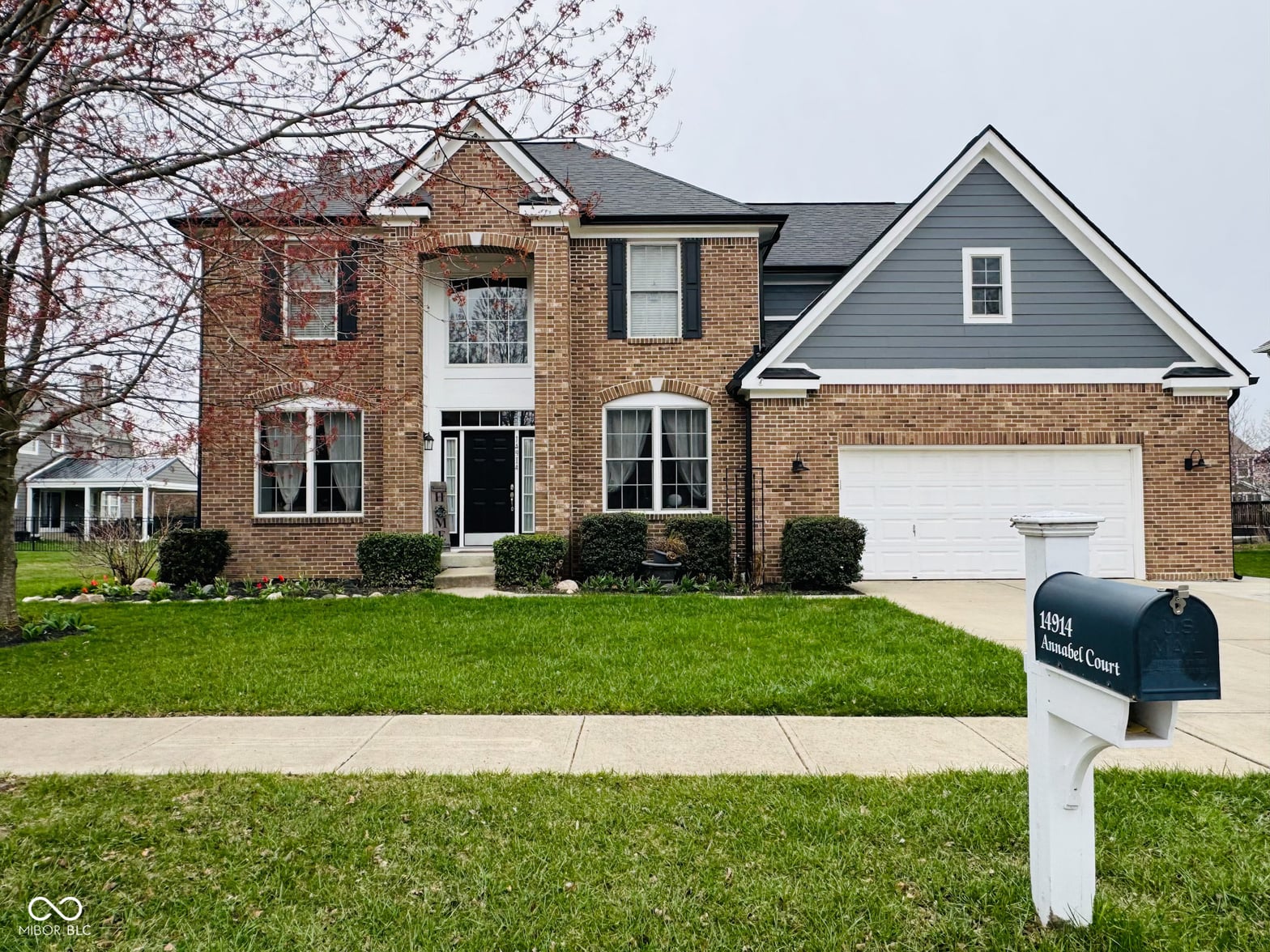 Front exterior at 14914 Annabel Court, Westfield, IN
