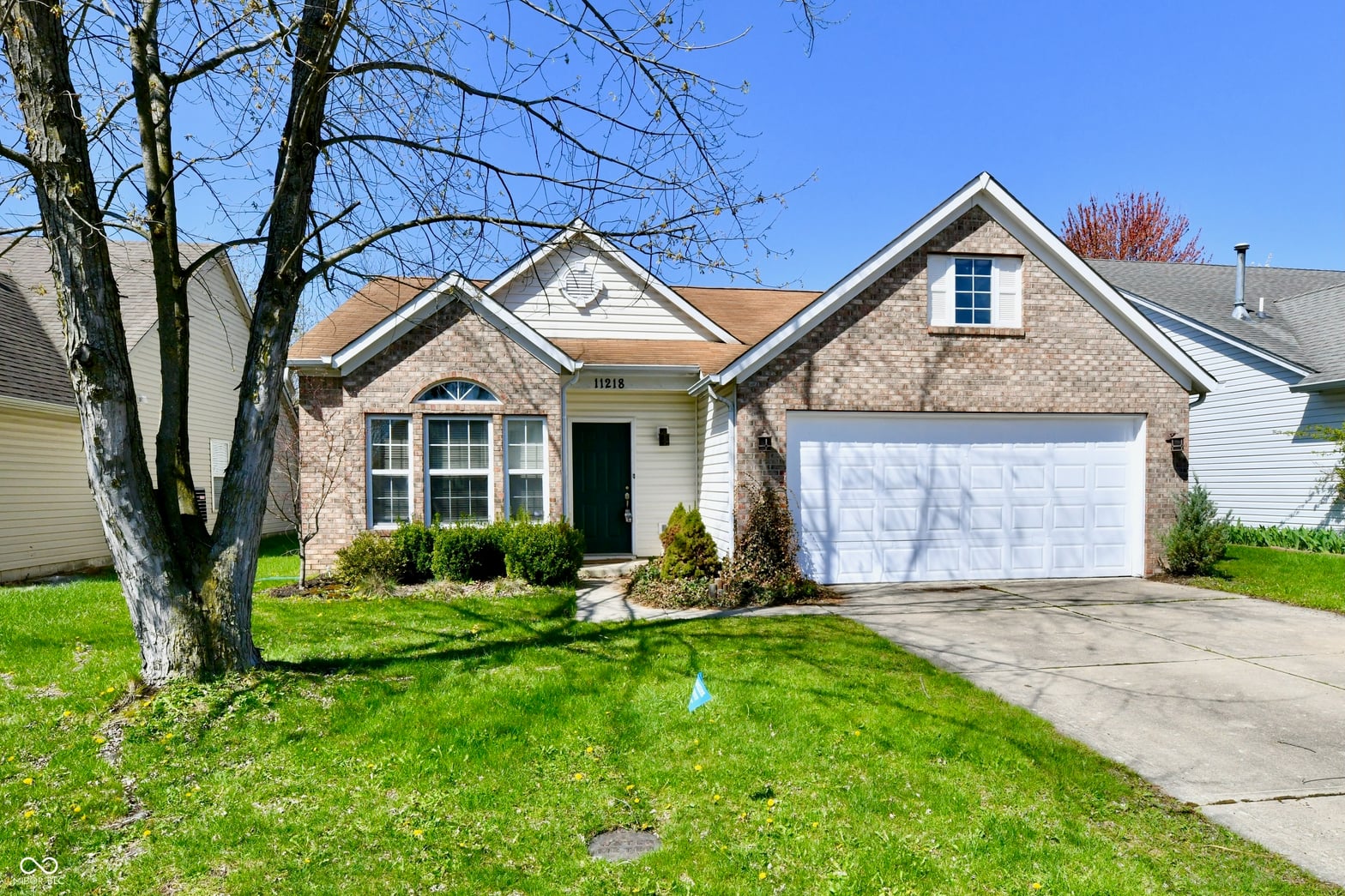 Front exterior at 11218 Boston Way, Fishers, IN