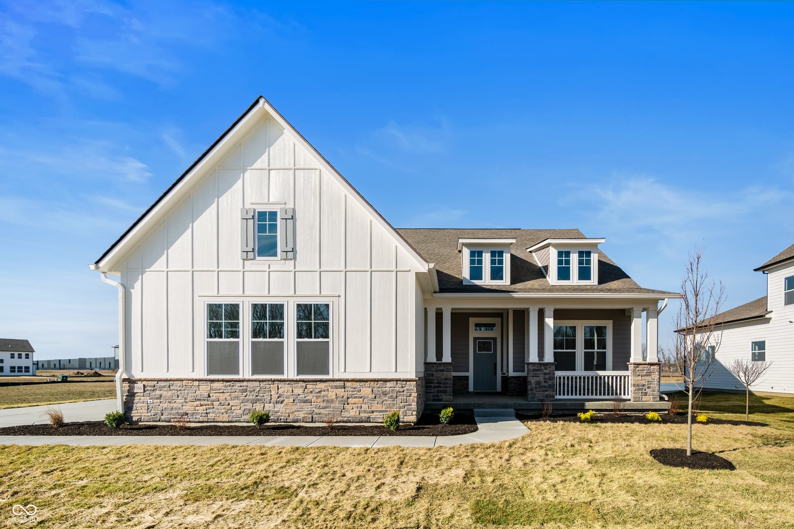 Front exterior at 19566 Wood Farm Place, Westfield, IN