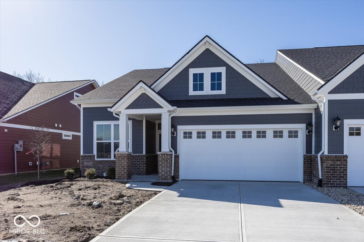 Front exterior at 3917 Holly Brook Drive, Westfield, IN
