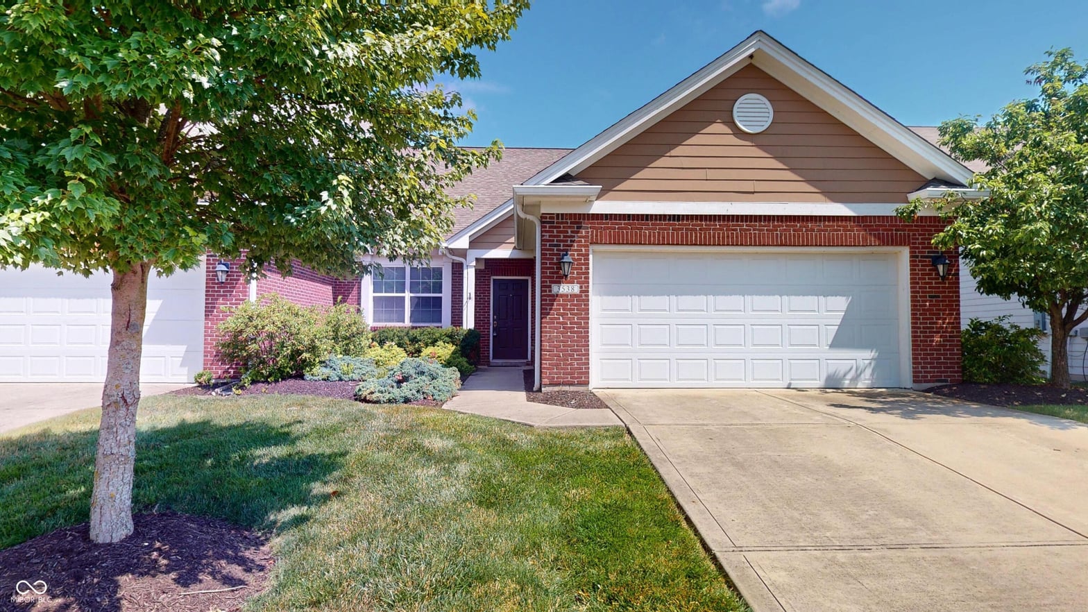 Front exterior at 3538 Heathcliff Court, Westfield, IN