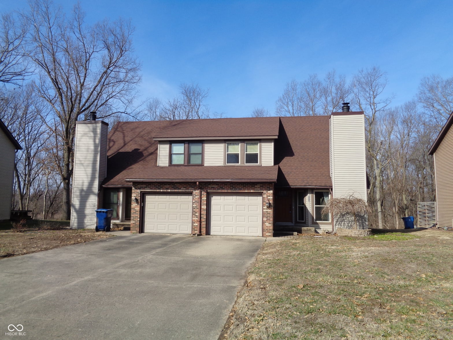 Front exterior at 332 White Oak Lane, Terre Haute, IN