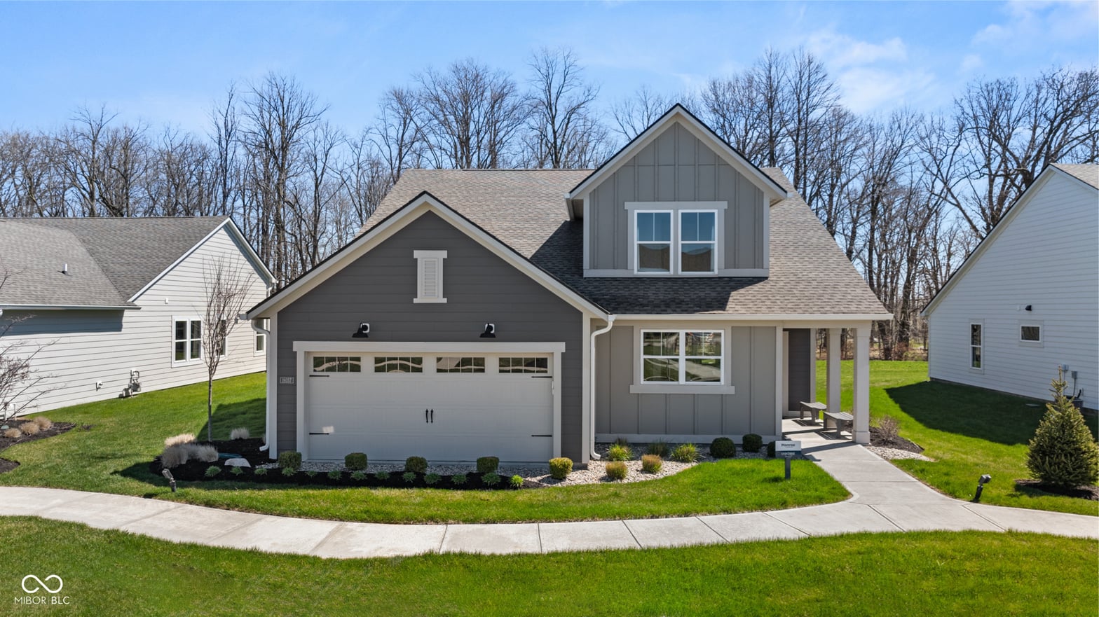 Front exterior at 19357 Sumrall Place, Westfield, IN