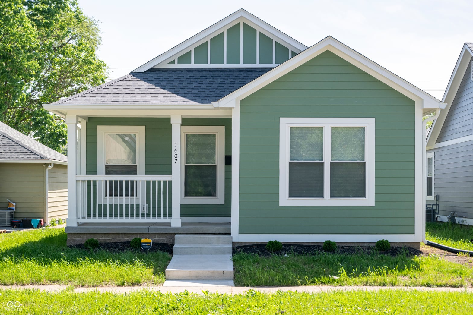 Front exterior at 1407 N Pershing Avenue, Indianapolis, IN