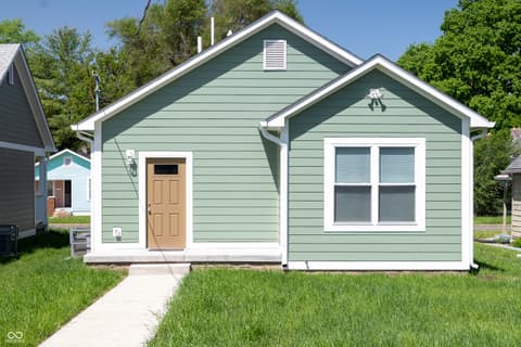Front exterior at 1407 N Pershing Avenue, Indianapolis, IN