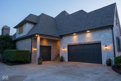 Front exterior at 11088 Preservation Point, Fishers, IN