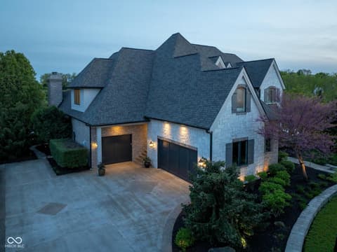 Front exterior at 11088 Preservation Point, Fishers, IN