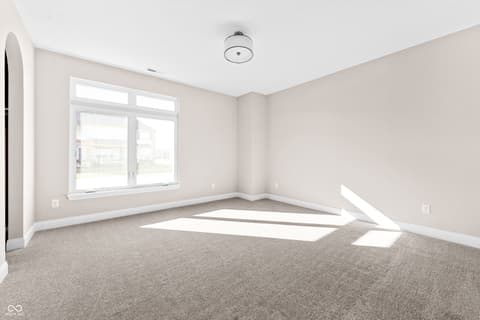 Bedroom at 4248 Stone Lake Drive, Zionsville, IN — Bright, spacious bedroom with abundant natural light.